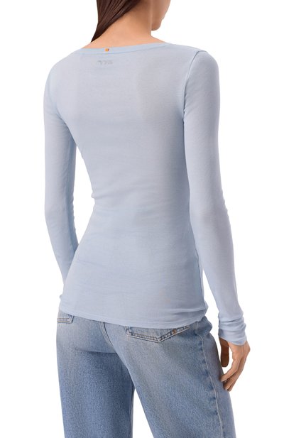 Хлопковый лонгслив BOSS ORANGE, арт. 50518862, фото 4