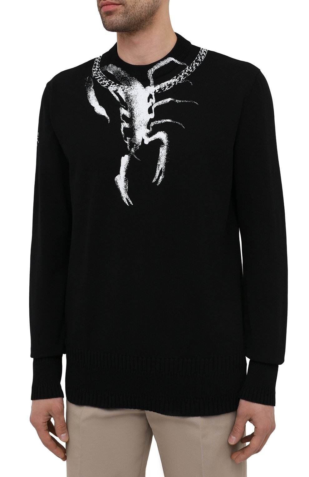 Хлопковый свитер GIVENCHY, арт. BM90FZ4Y67, фото 3