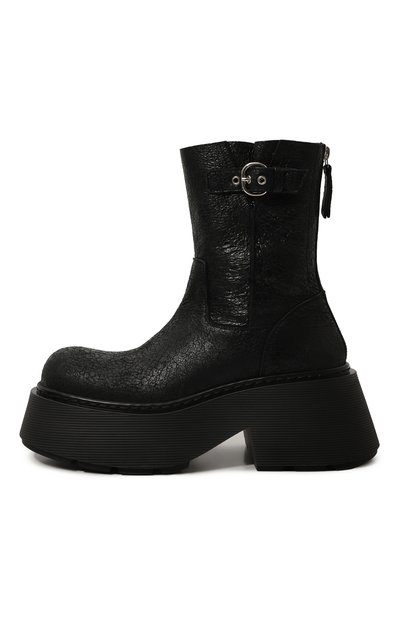 Кожаные ботинки stripy VIC MATIE, арт. 1F2166D_D30F040101, фото 4