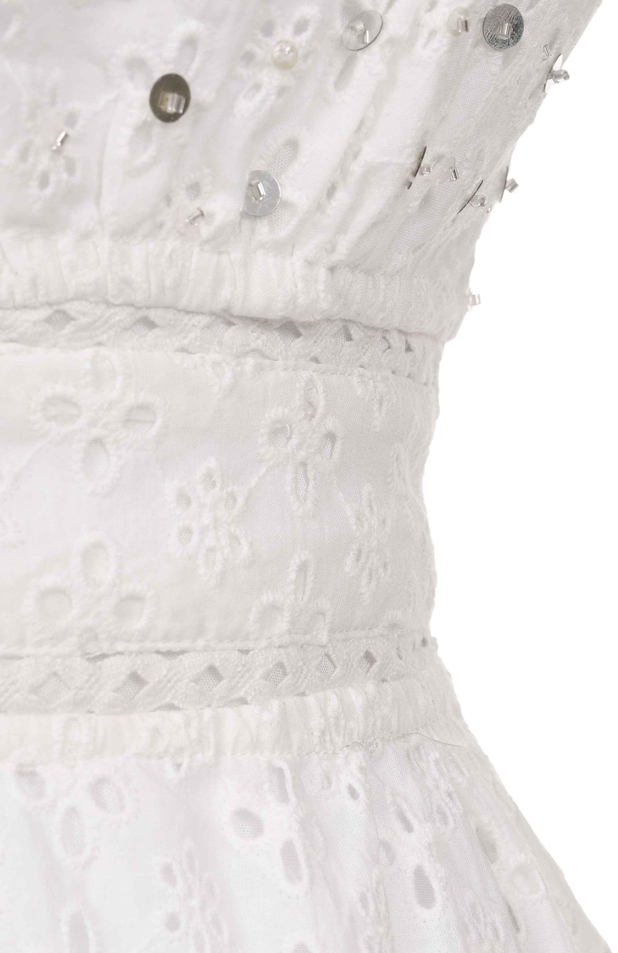 Хлопковое платье POUPETTE ST BARTH, арт. WR4R25N0WIN, фото 6