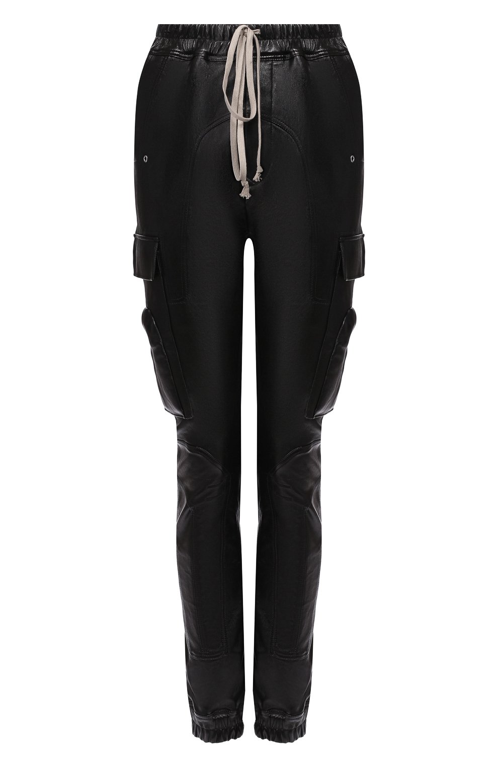 Брюки RICK OWENS черного цвета по цене 153000 руб., арт. R019F5361/LS, фото 1 Брюки RICK OWENS, арт. R019F5361/LS, фото 1