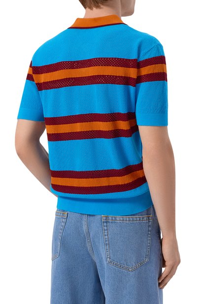 Поло из вискозы DRIES VAN NOTEN, арт. 021218/3701, фото 4