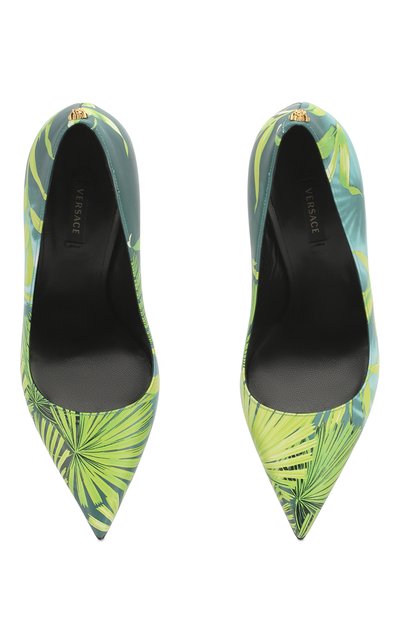 Кожаные туфли VERSACE, арт. DST022P/DV71, фото 5