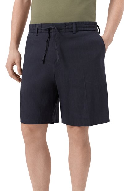 Шорты изо льна и вискозы BOSS, арт. 50540694, фото 3