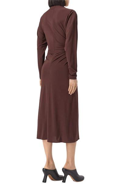 Платье из вискозы BOTTEGA VENETA, арт. 810000/V4YX0, фото 4