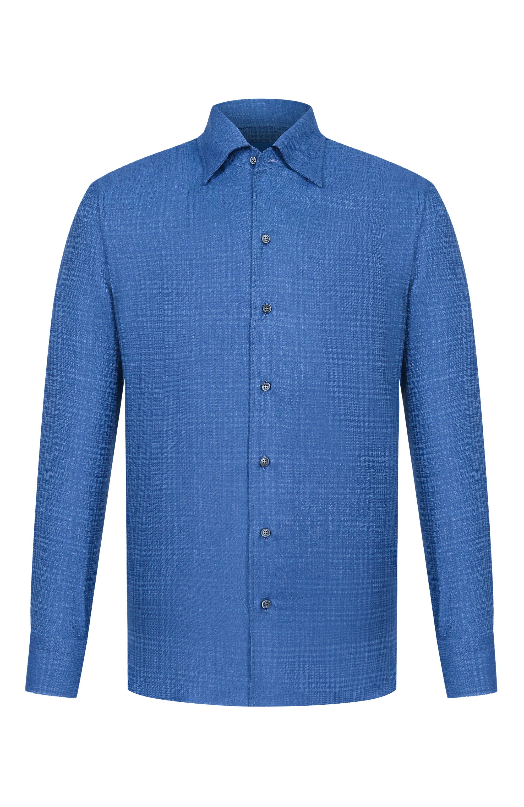 Рубашка из хлопка и кашемира MVST, арт. M0RBIDA/CANNES/SQUARED/505, фото 1