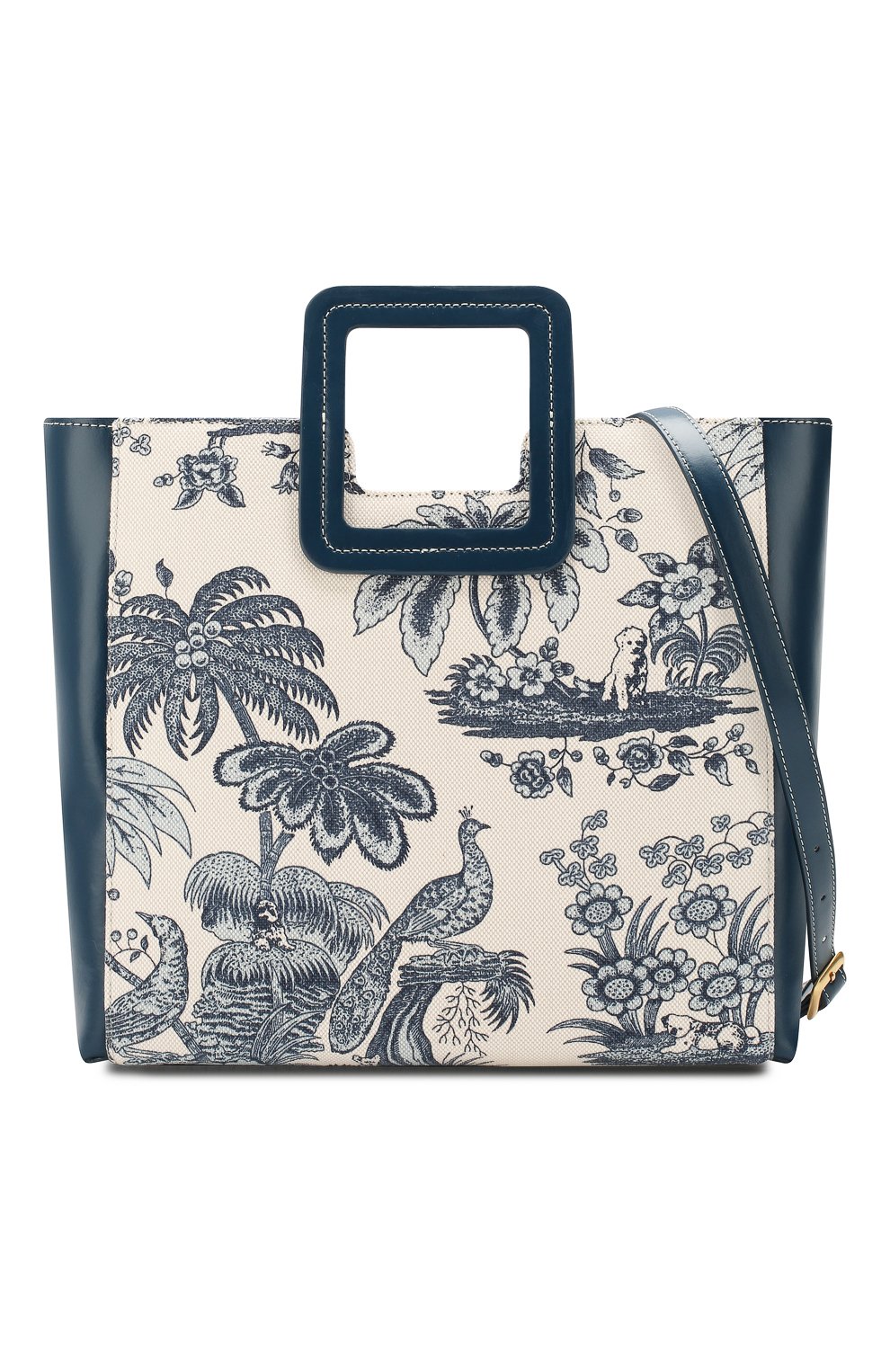 Сумка shirley STAUD синего цвета по цене 29950 руб., арт. 184-9042, фото 6 Сумка shirley STAUD, арт. 184-9042, фото 6