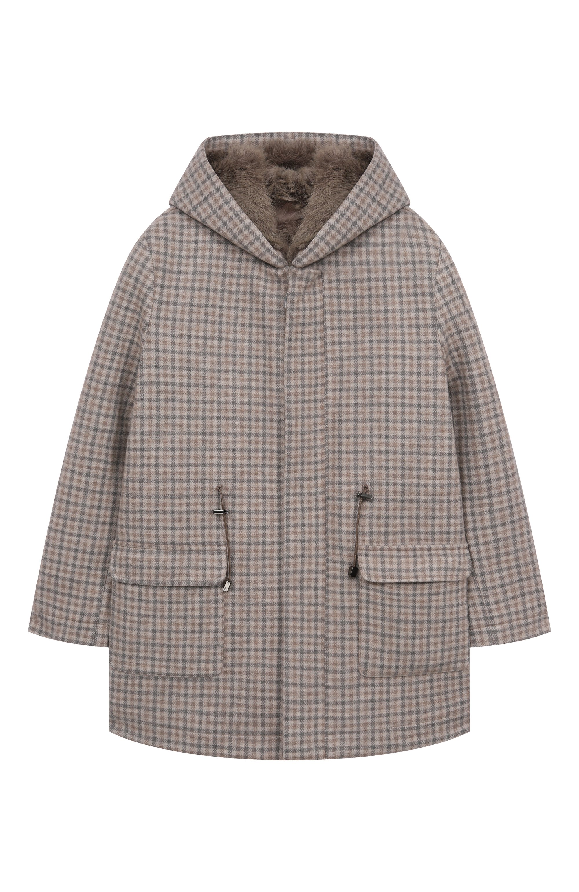 Шерстяная парка MANZONI24, арт. 25UB312-JDAMRT, фото 1