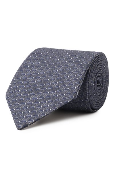 Мужской шелковый галстук CANALI, арт. 18/HJ04191