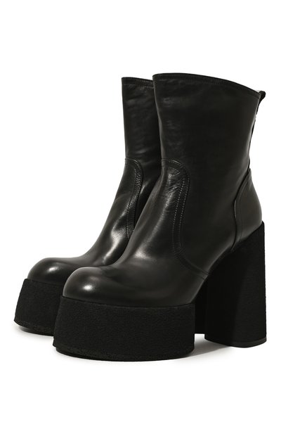 Женские кожаные ботильоны PREMIATA, арт. M6321/F0ULARD