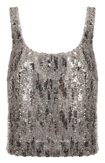 Топ с отделкой пайетками ELIE SAAB, арт. T0207NP25/PA009, фото 1