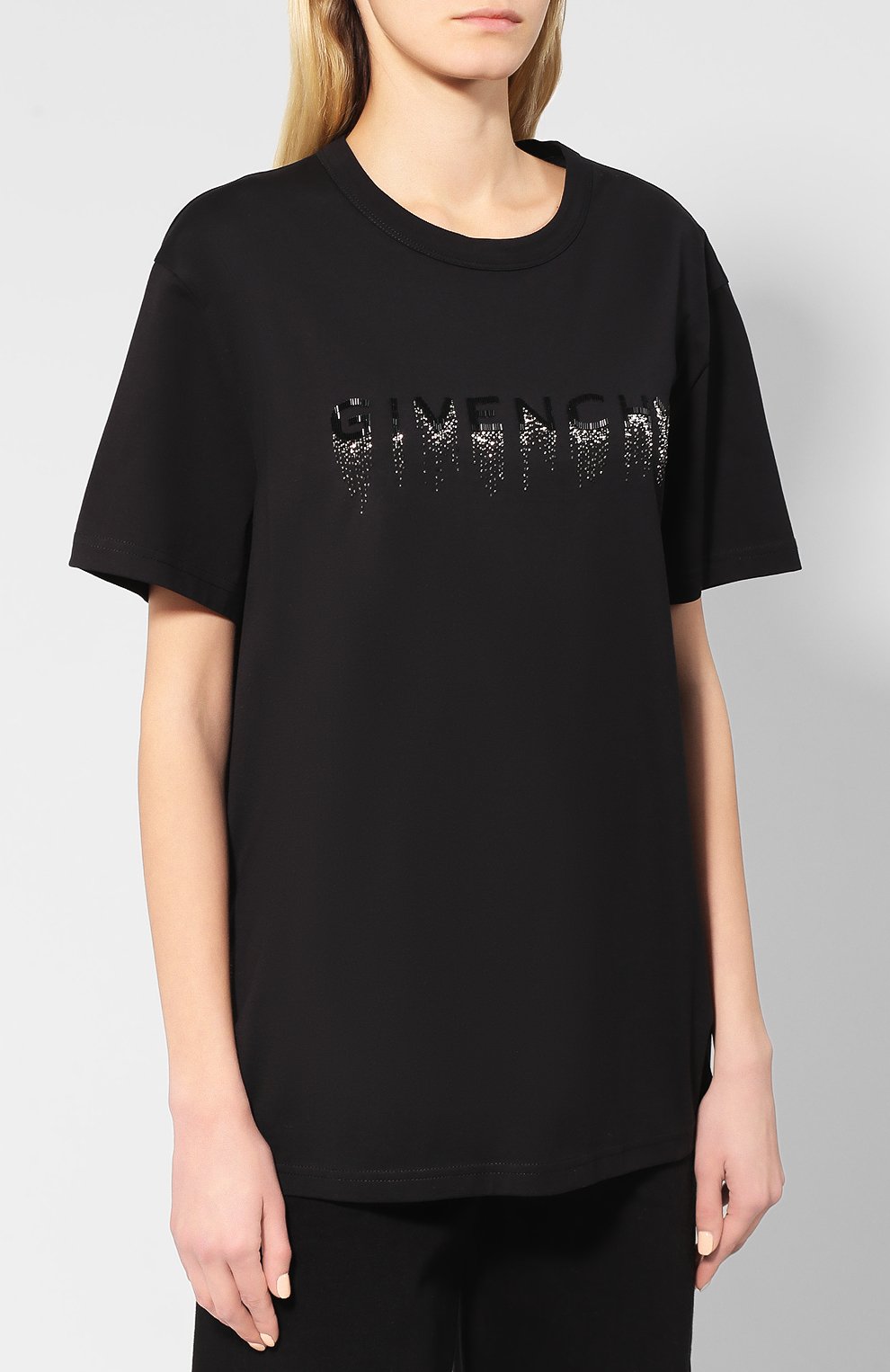 Хлопковая футболка GIVENCHY, арт. BW70753Z31, фото 3