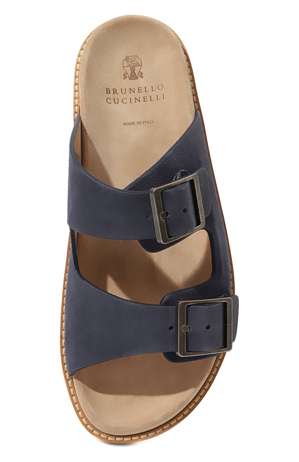 Замшевые шлепанцы urban BRUNELLO CUCINELLI, арт. MZUSILY235, фото 6