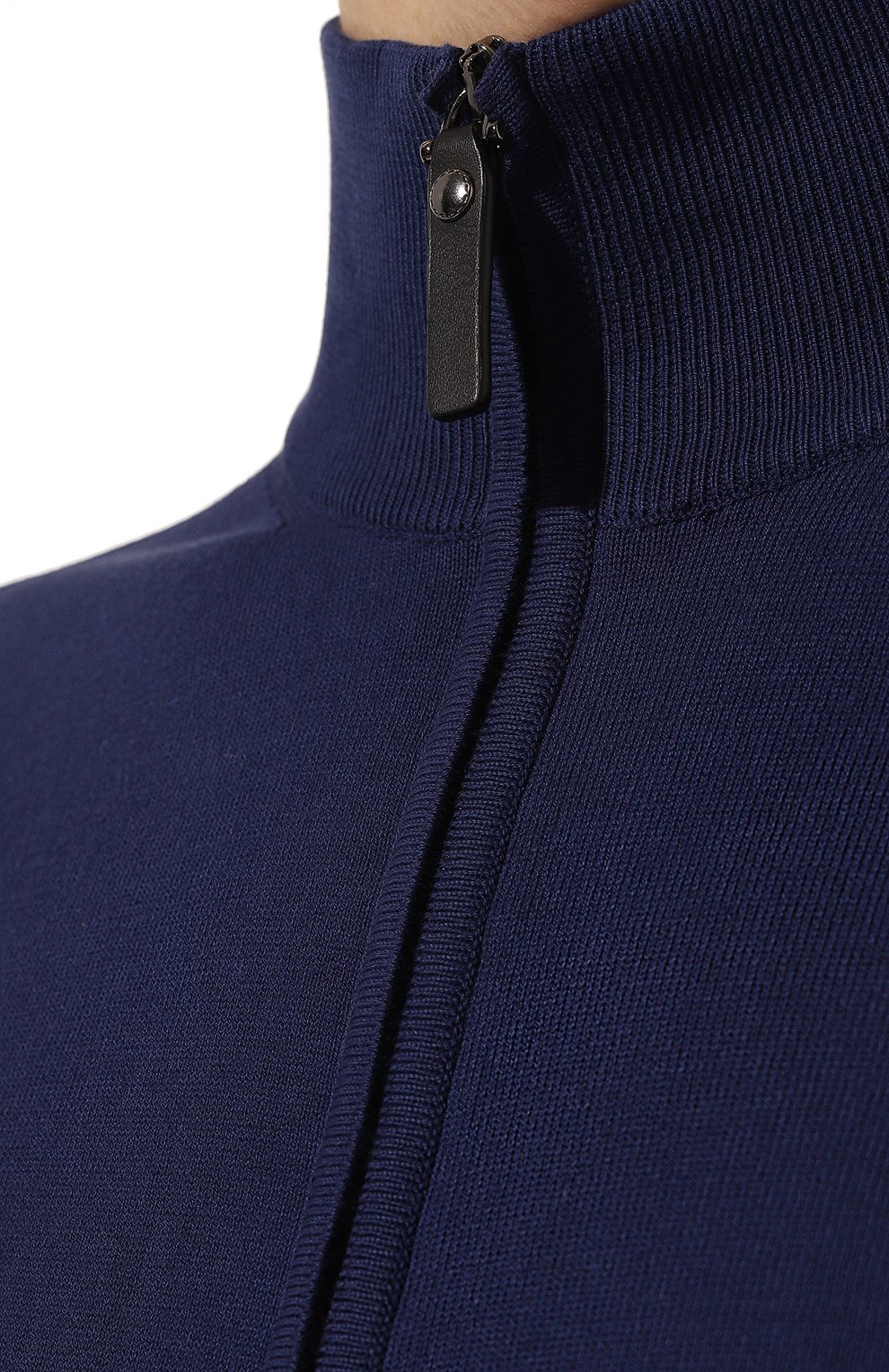 Хлопковый кардиган CANALI синего цвета по цене 52750 руб., арт. C0022/MK00145, фото 5 Хлопковый кардиган CANALI, арт. C0022/MK00145, фото 5