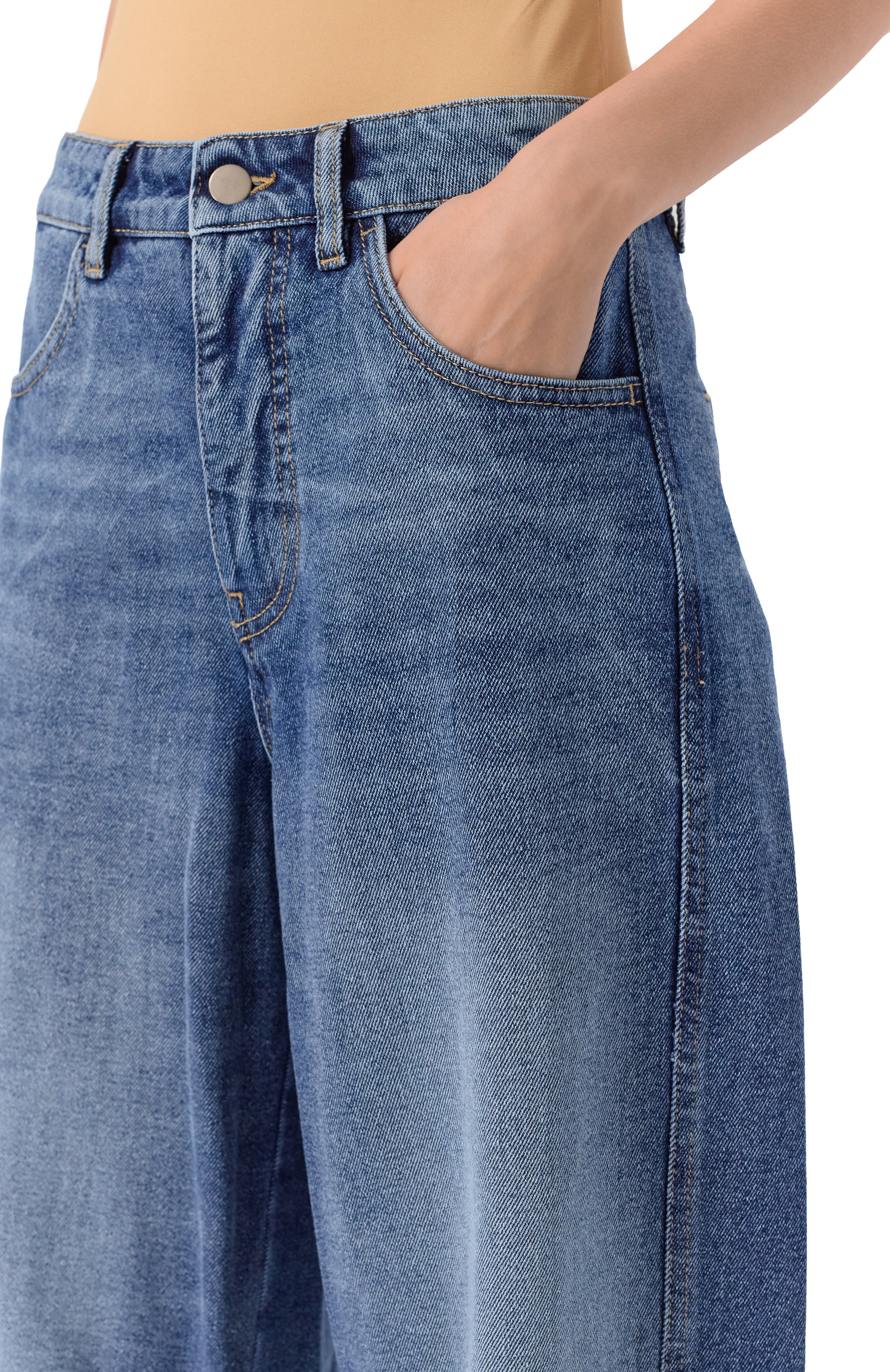 Джинсы ANDREA YA'AQOV, арт. 25WDEN63/C0TT0N, фото 5