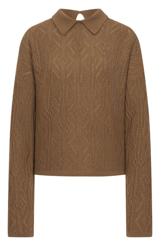 Кашемировый пуловер Uma Wang V2256A002 Коричневый V2256A002