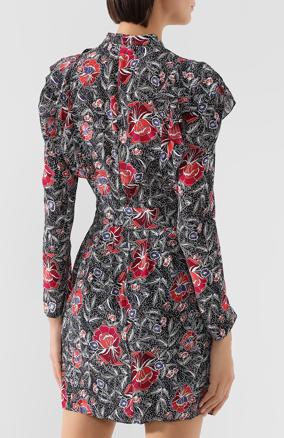 Шелковое платье ISABEL MARANT ETOILE, арт. R01463-19A032E/Y0ANA, фото 4