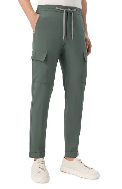 Шерстяные брюки-карго MARCO PESCAROLO, арт. T0R/5116, фото 3