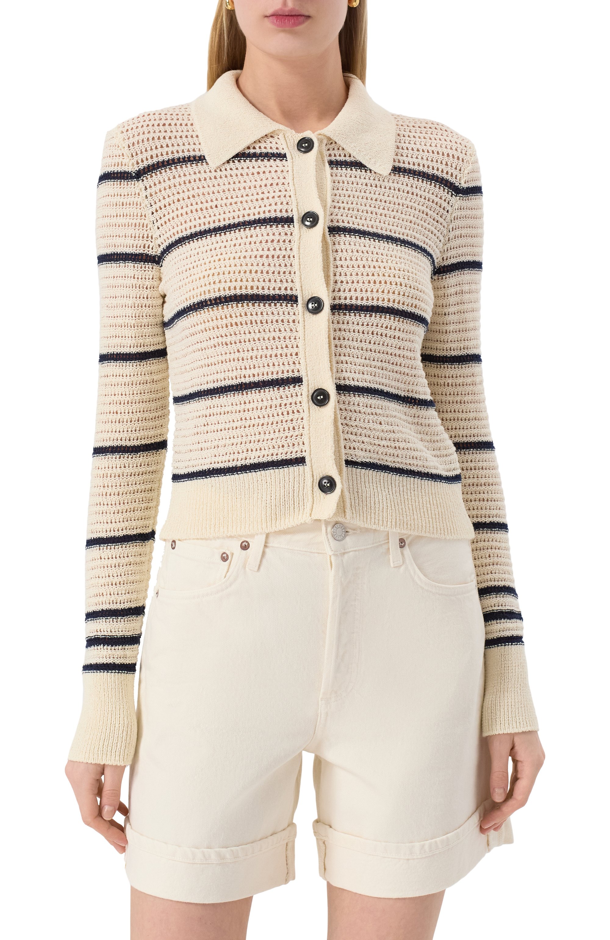 Хлопковый кардиган FRAME DENIM, арт. WS25KSW037, фото 3