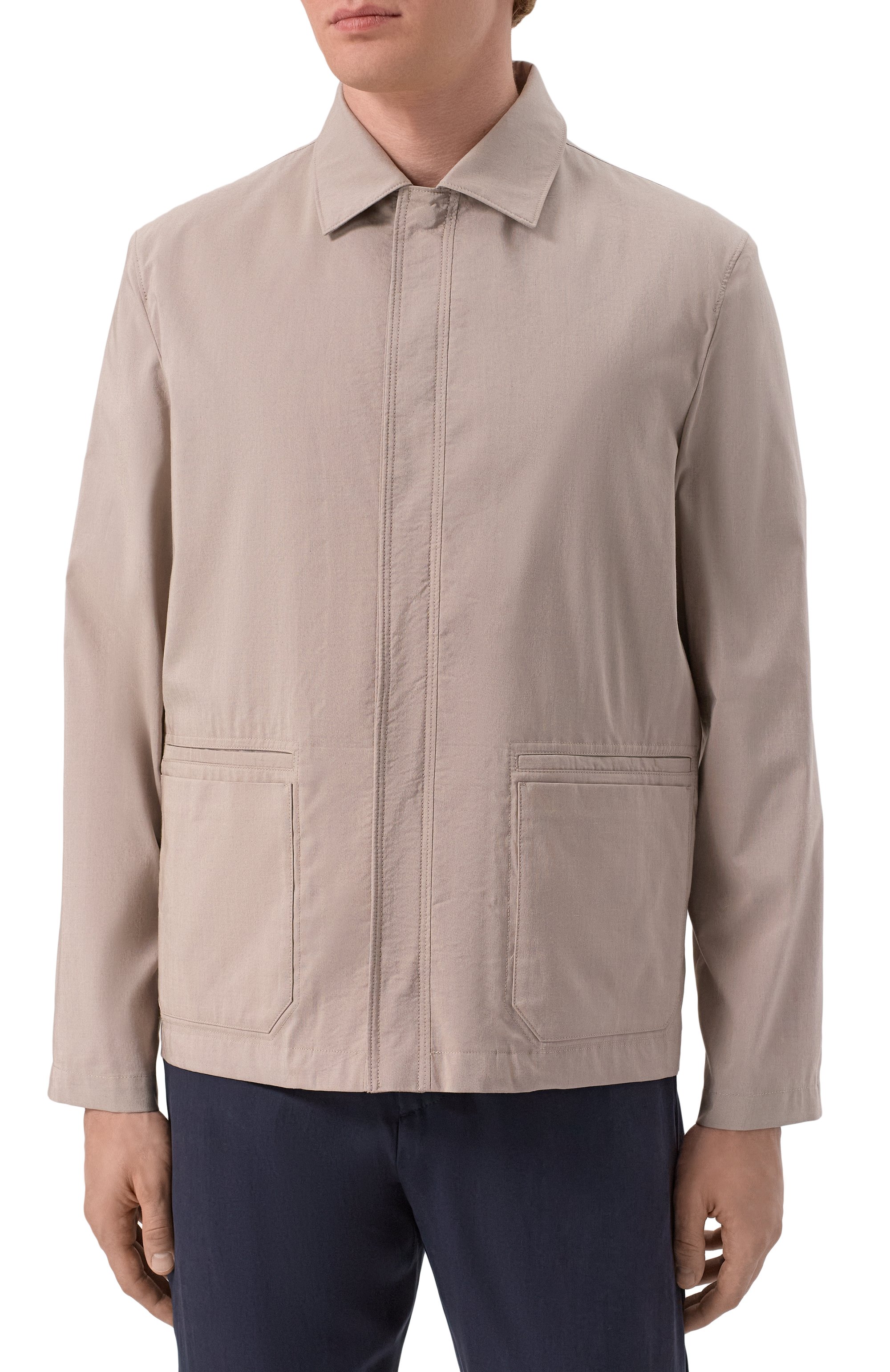 Куртка из хлопка и шелка CORNELIANI, арт. 25LI44-2514528, фото 3