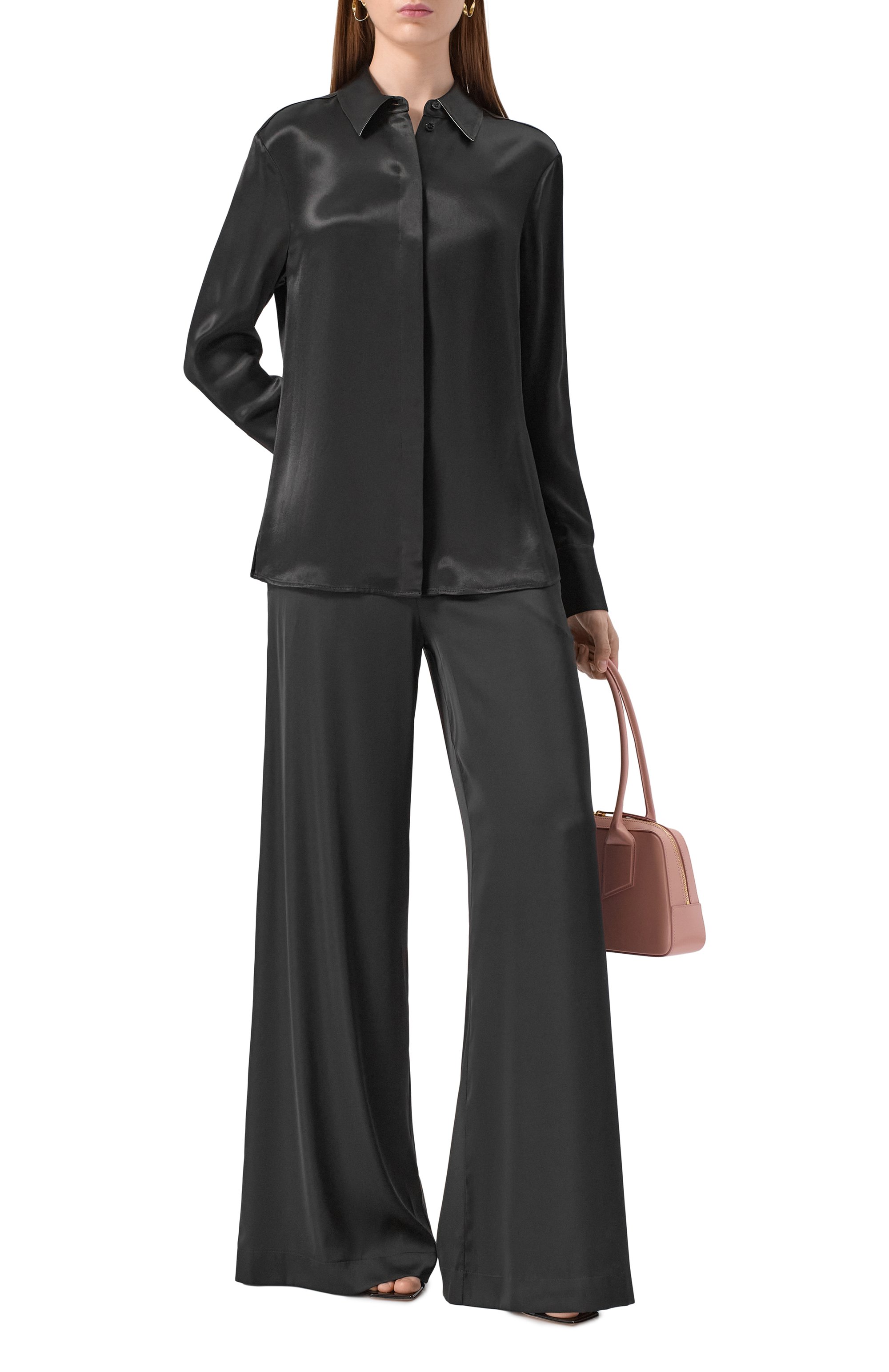 Атласная блузка BOSS, арт. 50542007, фото 2