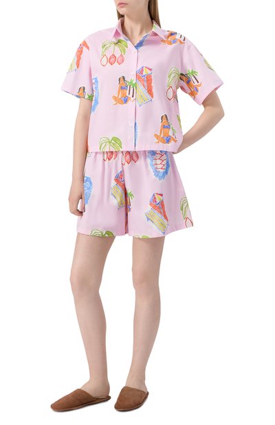 Хлопковая пижама ANY WOWZERS, арт. SFR02-AMF-PINK, фото 2