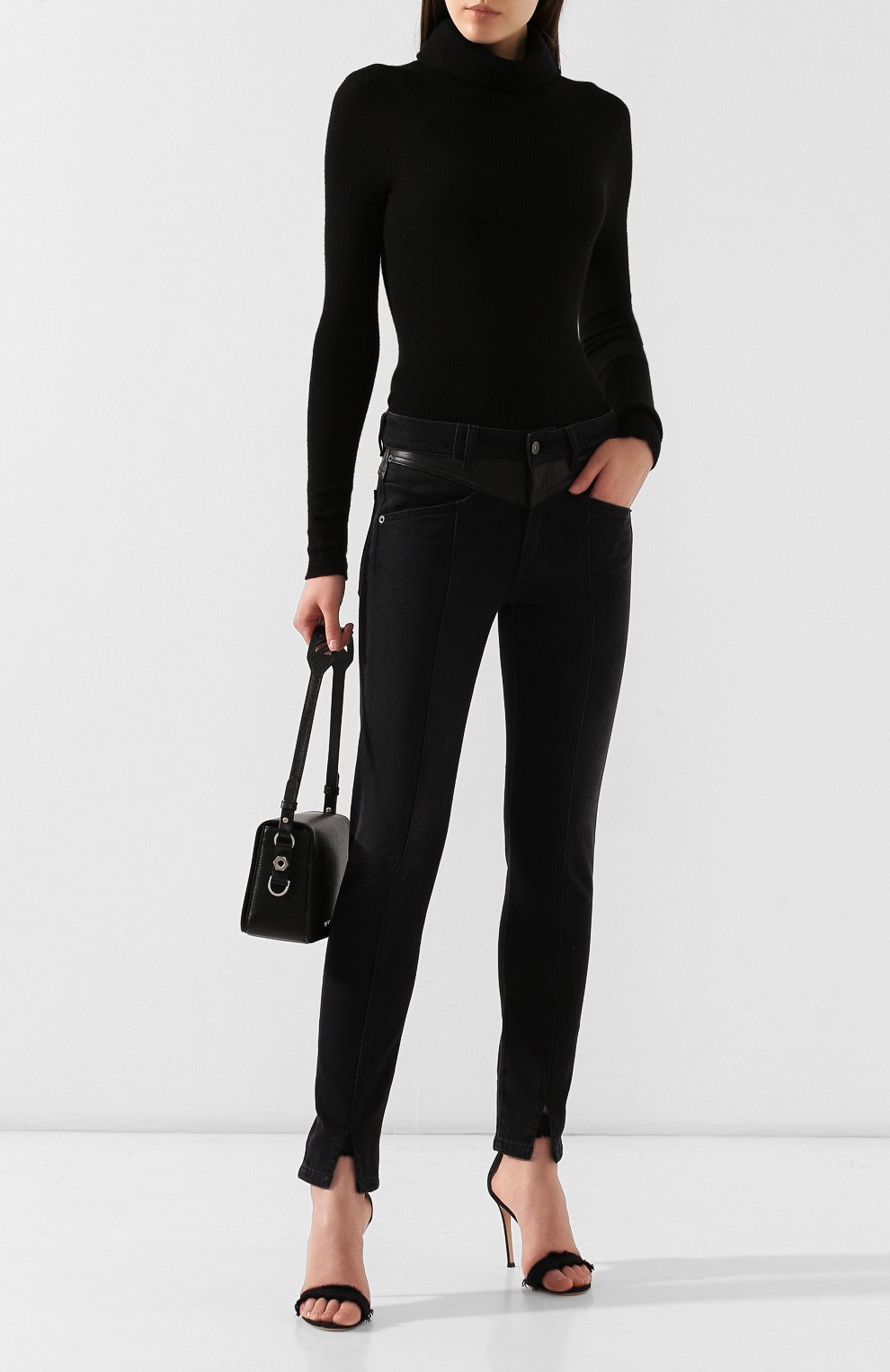 Кашемировая водолазка RICK OWENS, арт. RP19F5614/RIBWS, фото 2