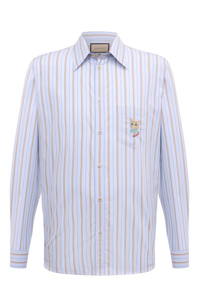 Хлопковая рубашка GUCCI, арт. 659625 ZAG0I, фото 1
