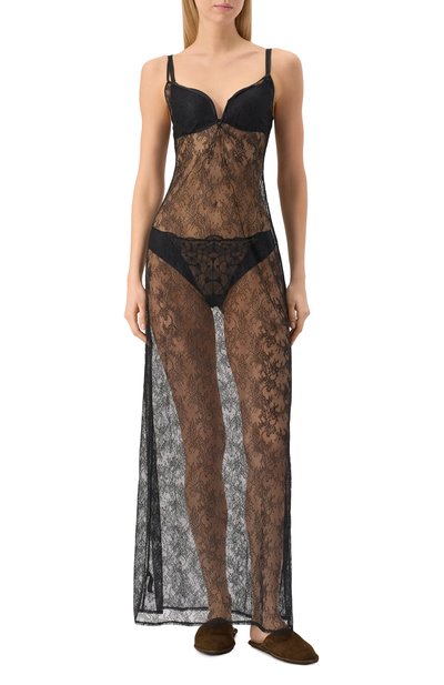 Сорочка LIVY черного цвета по цене 79240 руб., арт. 655076705, фото 3 Сорочка LIVY, арт. 655076705, фото 3