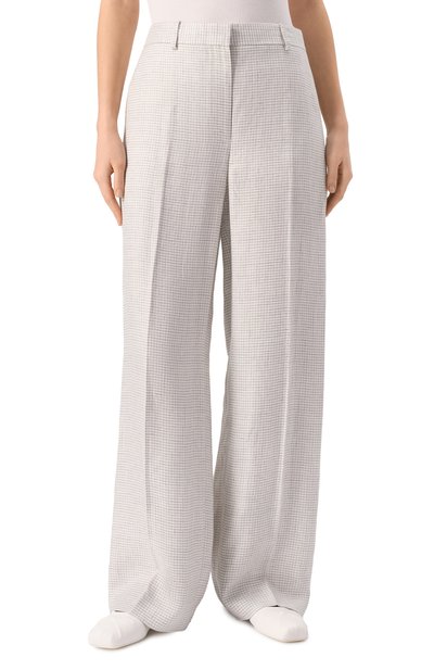 Брюки изо льна и вискозы THEORY, арт. 01103203, фото 3