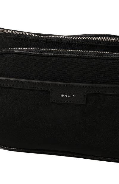 Поясная сумка BALLY черного цвета по цене 52750 руб., арт. MAS01W/NY223, фото 3 Поясная сумка BALLY, арт. MAS01W/NY223, фото 3