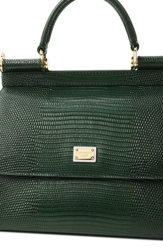 Сумка Sicily small Dolce & Gabbana BB9003_BE9003_BI9003/A1095_1 Зелёный  BB9003_BE9003_BI9003/A1095_1 Фото 3