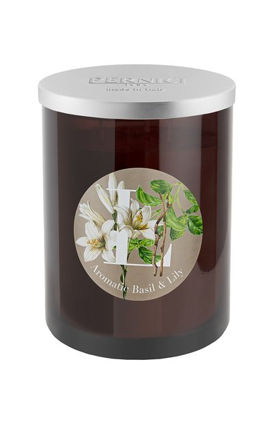 Свеча aromatic basil &amp; lily (900g) PERNICI, арт. 8001962086592
