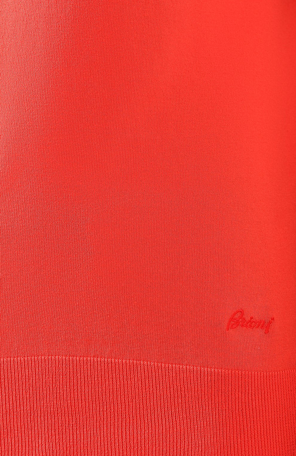 Хлопковый джемпер BRIONI красного цвета по цене 55450 руб., арт. UMR00L/08K01, фото 5 Хлопковый джемпер BRIONI, арт. UMR00L/08K01, фото 5