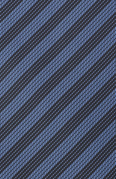 Шелковый галстук LANVIN темно-синего цвета по цене 12600 руб., арт. 3166/TIE, фото 3 Шелковый галстук LANVIN, арт. 3166/TIE, фото 3