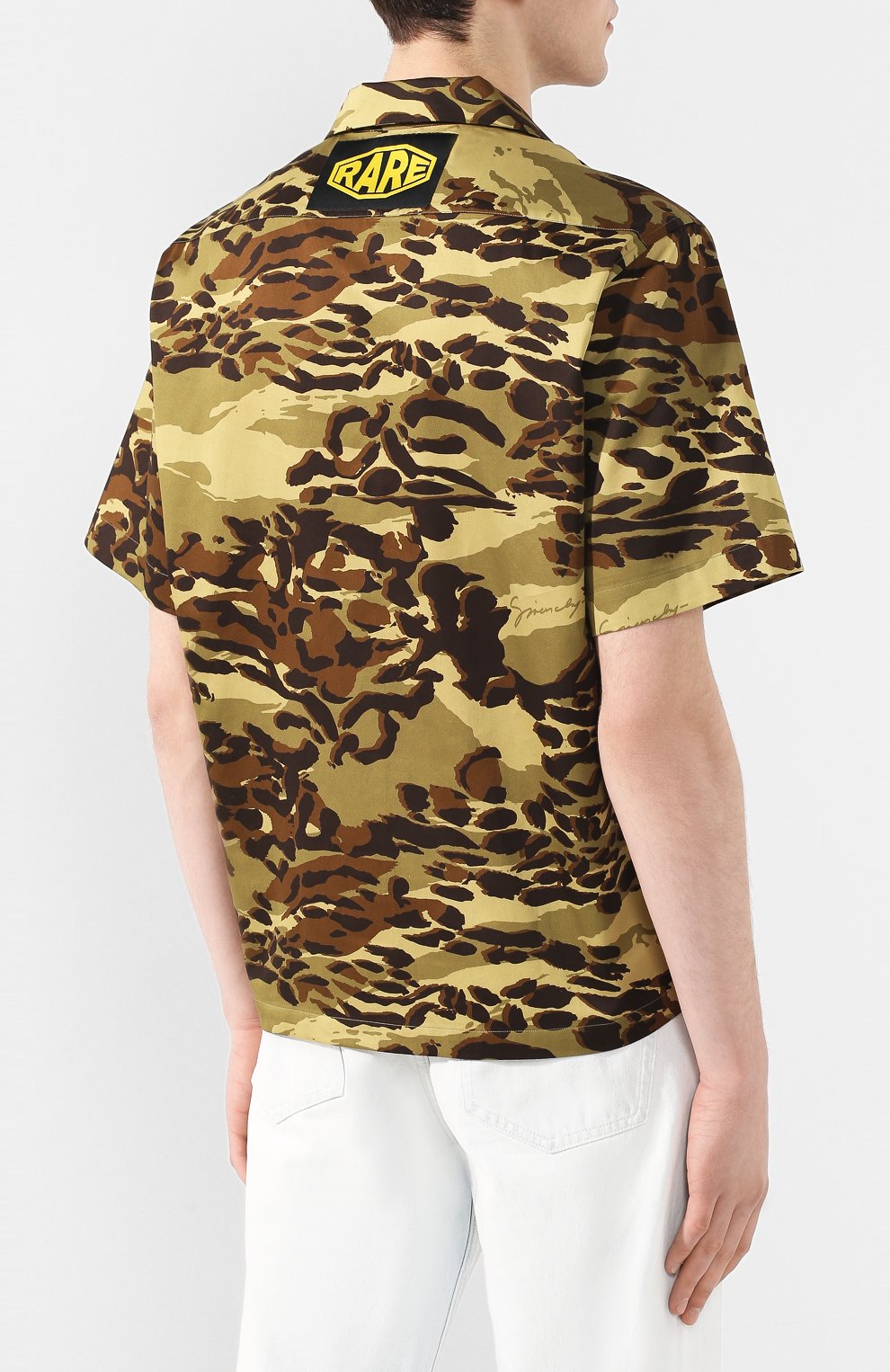 Хлопковая рубашка GIVENCHY, арт. BM60DT12P4, фото 4