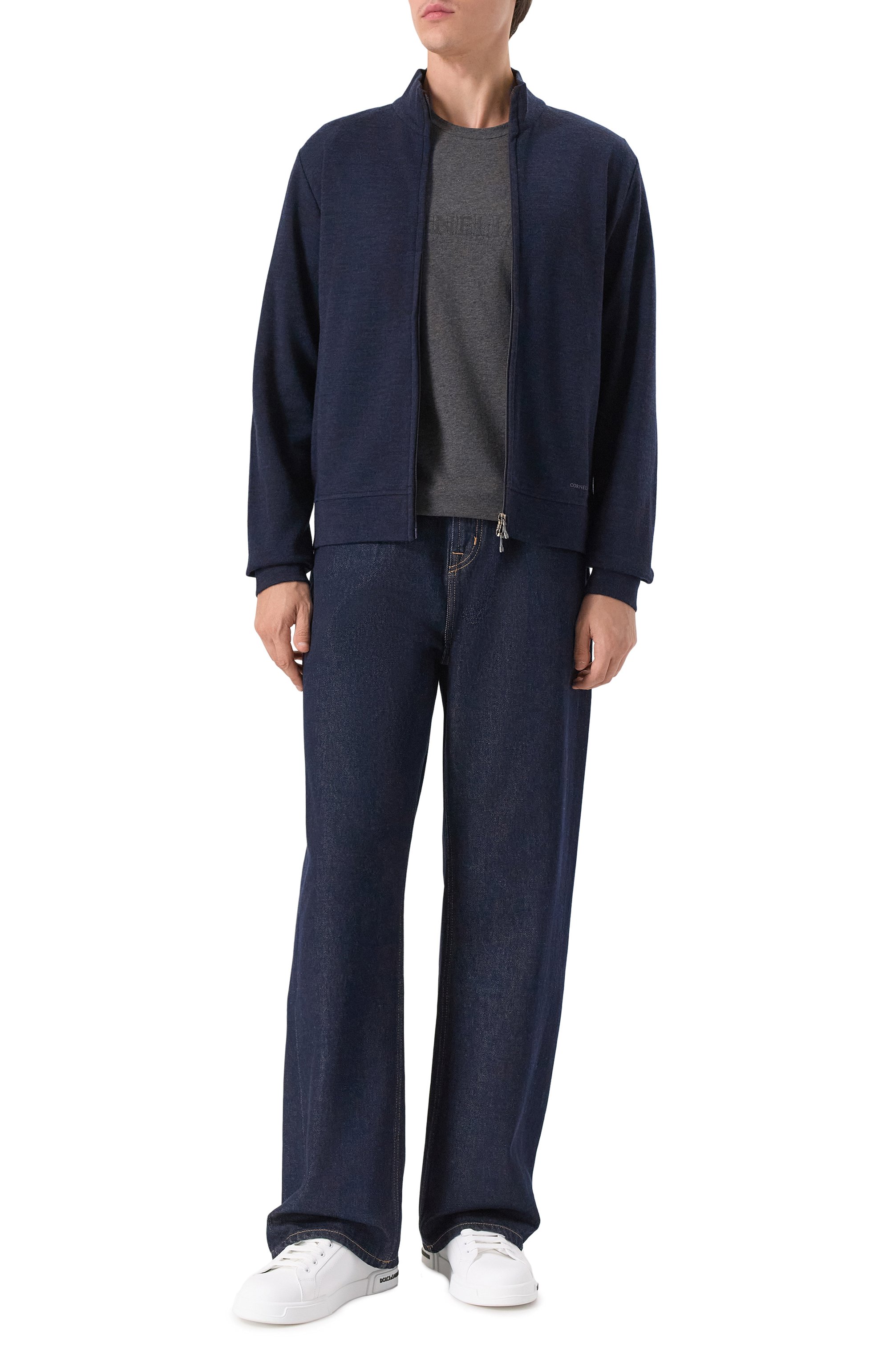 Хлопковая футболка CORNELIANI, арт. 26G582-2625019, фото 2