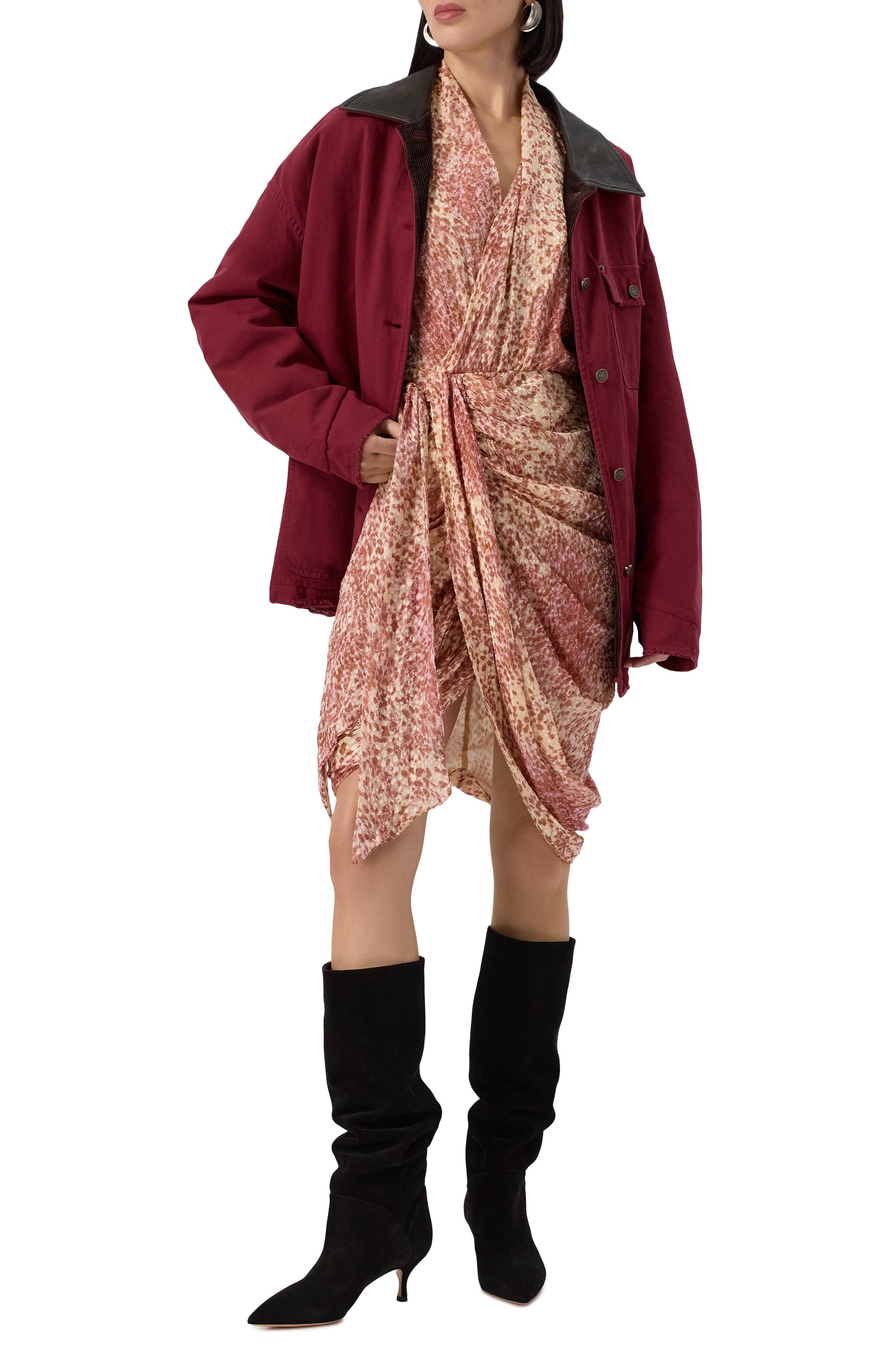 Замшевые сапоги julia plonge CASADEI, арт. 1S363A0501RENNA, фото 2