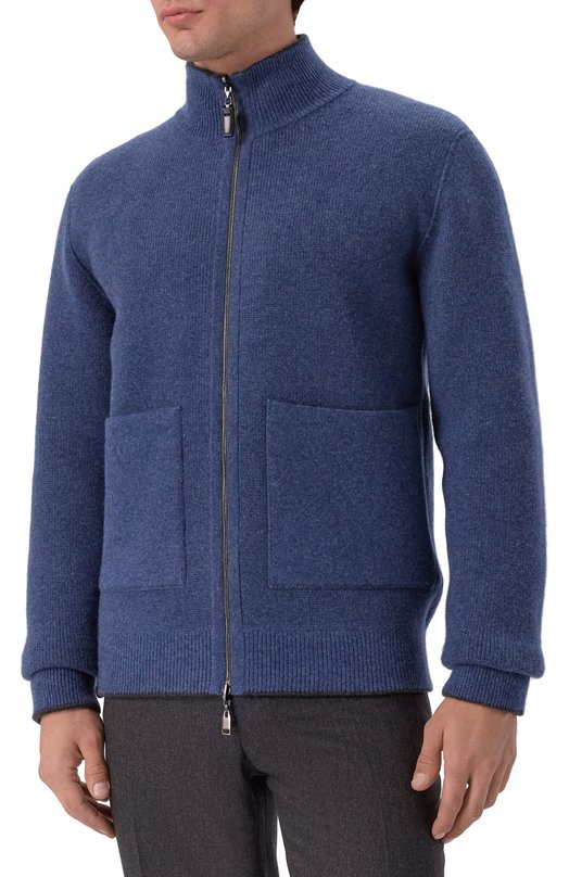 Двусторонний кардиган Brioni UMTC0L/0DK05 Серый  UMTC0L/0DK05 Фото 7