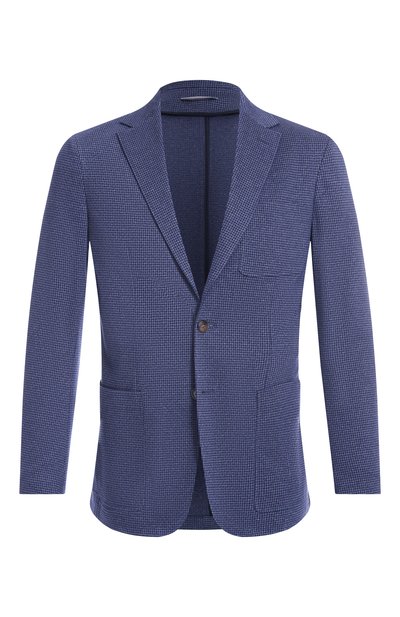 Мужской хлопковый пиджак CANALI, арт. J0147/JJ02991