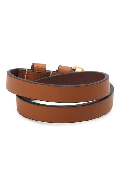 Кожаный браслет ALEXANDER MCQUEEN, арт. 630990/1WY0T, фото 3