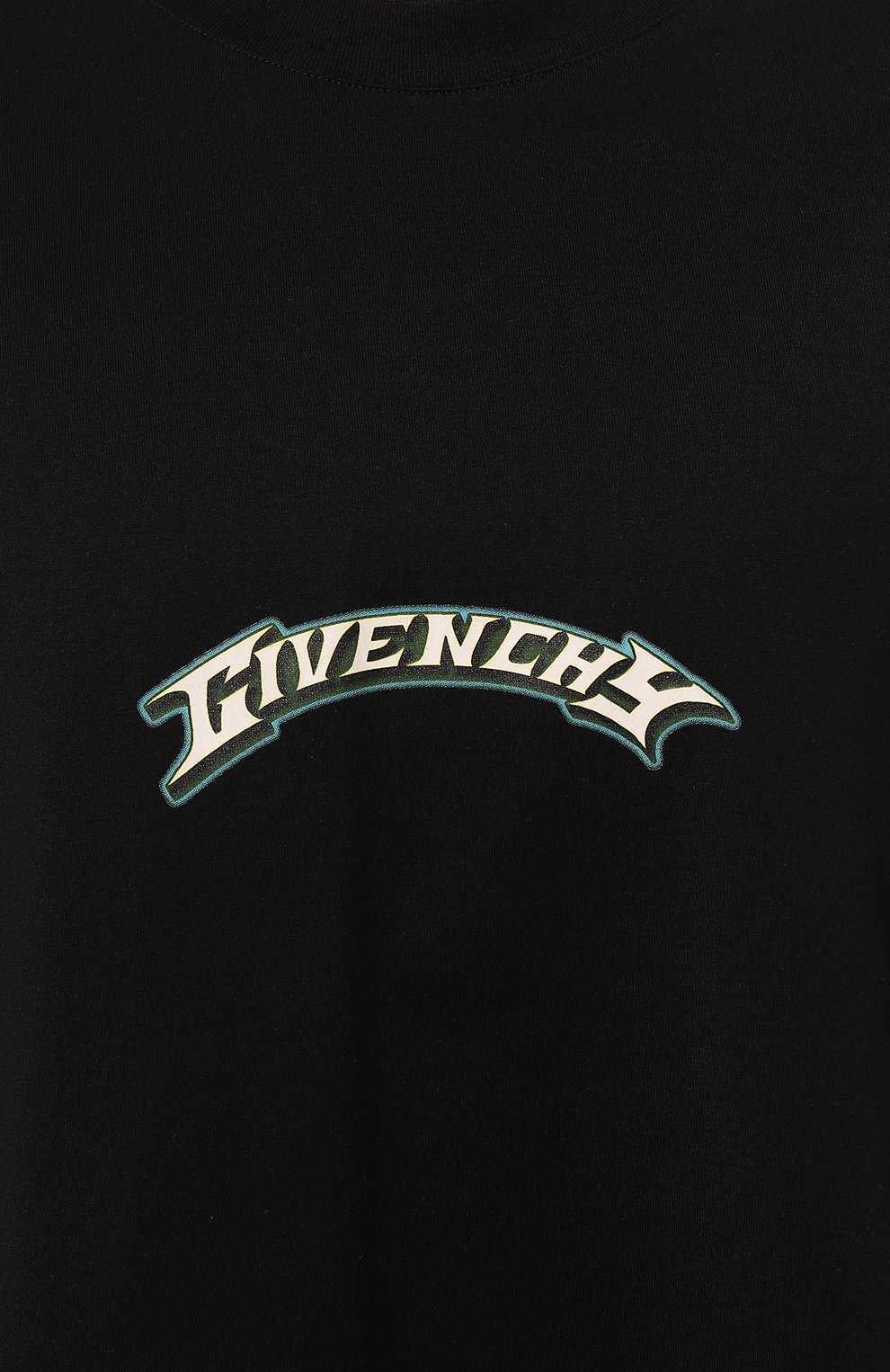 Хлопковая футболка GIVENCHY черно-белого цвета по цене 69950 руб., арт. BM71JA3YJY, фото 5 Хлопковая футболка GIVENCHY, арт. BM71JA3YJY, фото 5