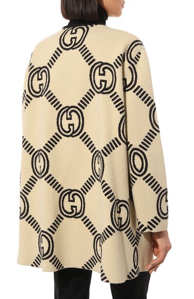 Двусторонний кардиган из шерсти GUCCI, арт. 678318 XKB5T, фото 4