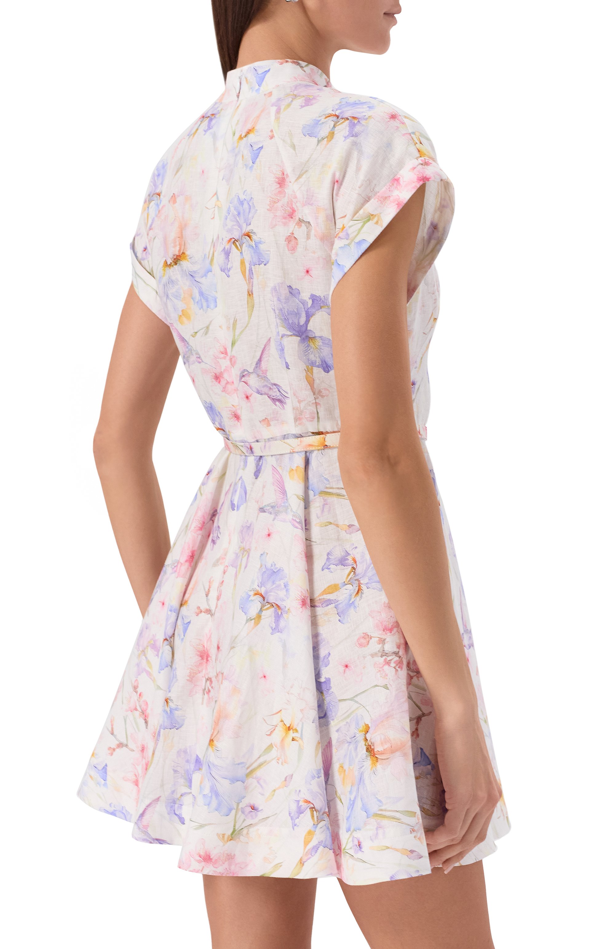 Льняное платье YVON белого цвета по цене 79800 руб., арт. 0 250025, фото 3 Льняное платье YVON, арт. 0 250025, фото 3