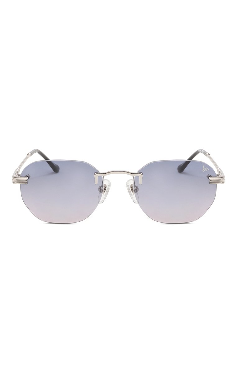 Женские солнцезащитные очки VINTAGE FRAMES синего цвета, арт. DETR0IT PLAYER 24KT WHITE G0LD/BLACK PINK | Фото 3 (Региональные ограничения белый список (Axapta Mercury): Не проставлено; Нос: Не проставлено; Тип очков: С/з; Материал: Металл; Кросс-КТ: С/з-унисекс; Очки форма: Квадратные, Безоправные; Оптика Гендер: оптика-унисекс)
