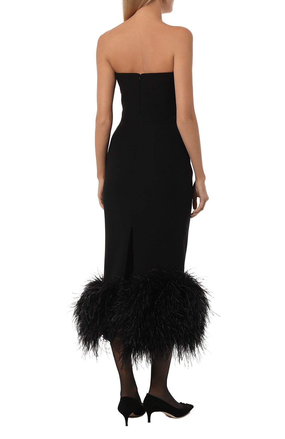 Платье RASARIO черного цвета по цене 161840 руб., арт. RS23F059M010, фото 4 Платье RASARIO, арт. RS23F059M010, фото 4