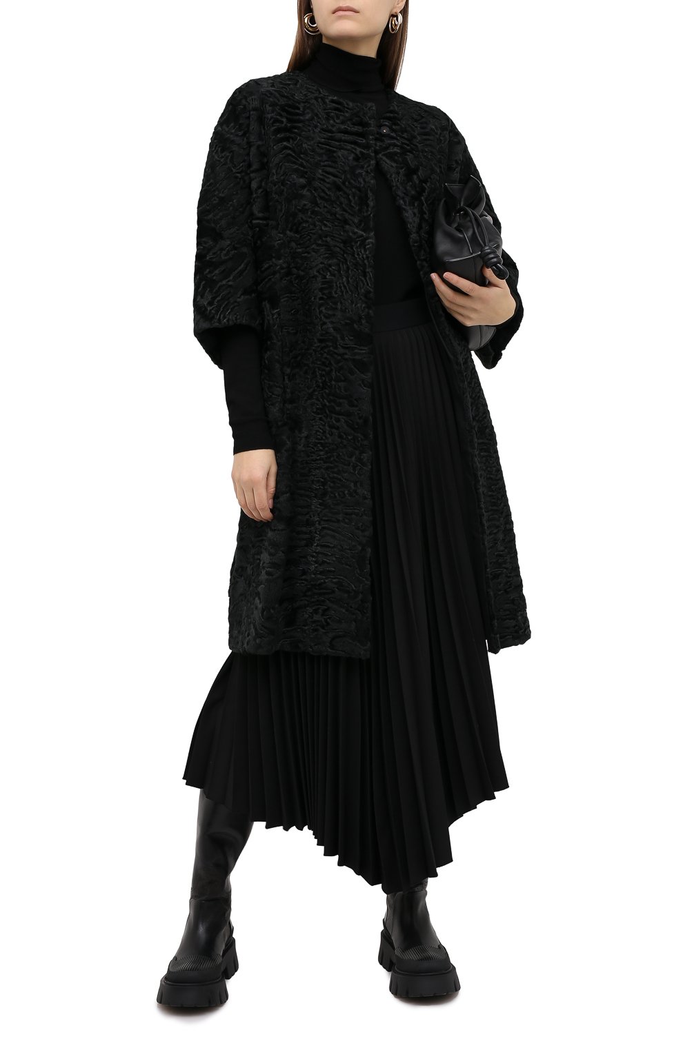 Пальто из каракульчи MARNI, арт. CPMNK43U00P0365, фото 2