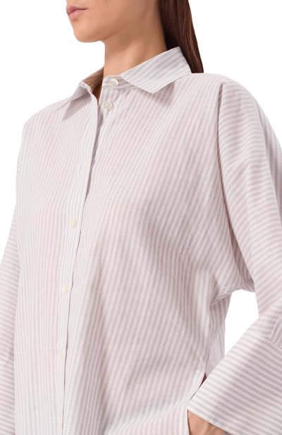 Рубашка изо льна и хлопка PIETRO BRUNELLI, арт. CA2514/LI0028, фото 5