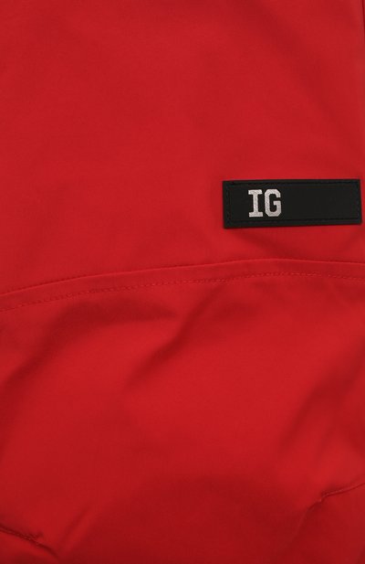 Пуховые брюки IL GUFO красного цвета по цене 37400 руб., арт. A24PL428N0088/5A-8A, фото 3 Пуховые брюки IL GUFO, арт. A24PL428N0088/5A-8A, фото 3