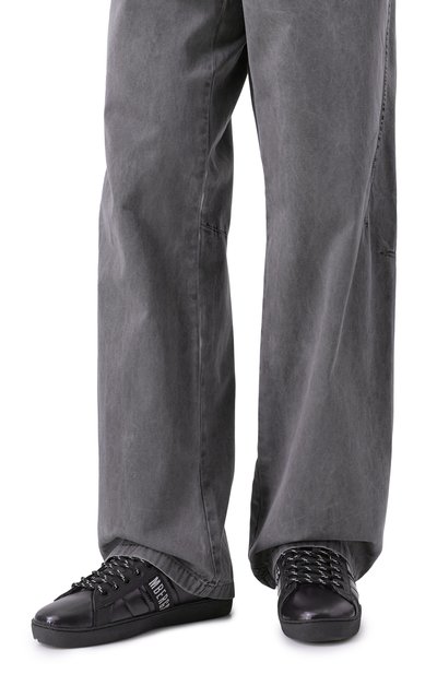 Комбинированные кеды recoba DIRK BIKKEMBERGS, арт. 29200/CP/B/FUR, фото 3